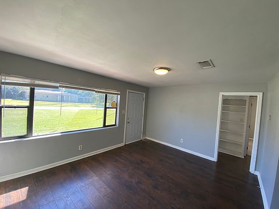Beautiful easy care laminate in living room.