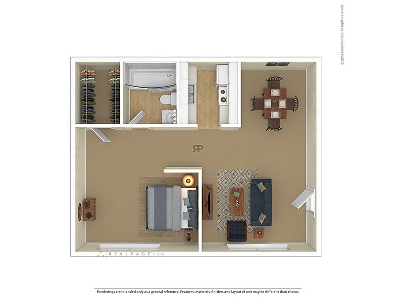 Floor plan 1x1s