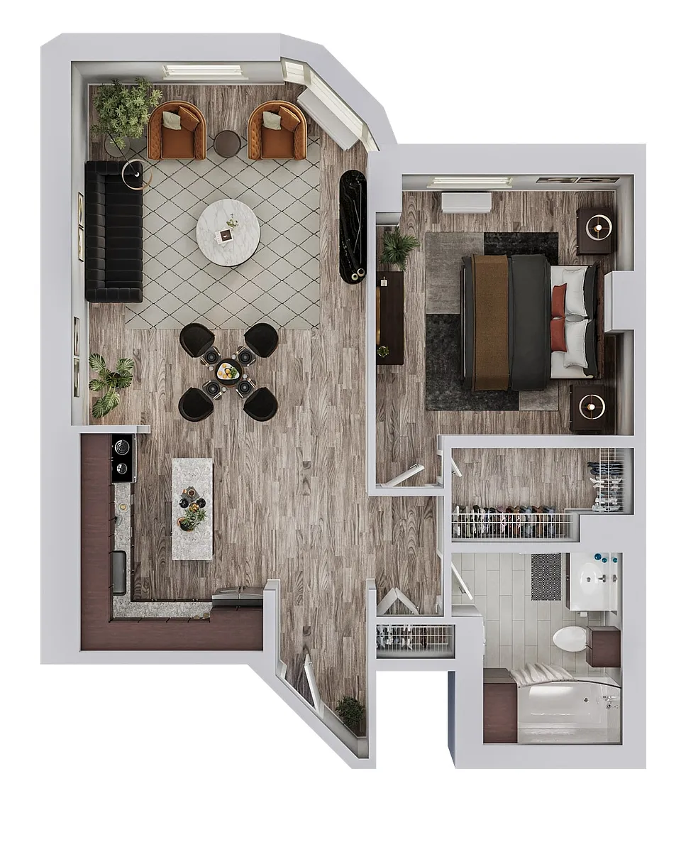 Floor plan D