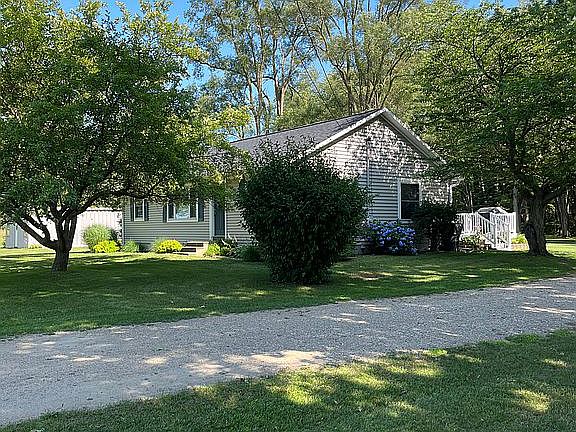 side of house near driveway