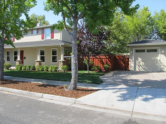 Front View Garage side
