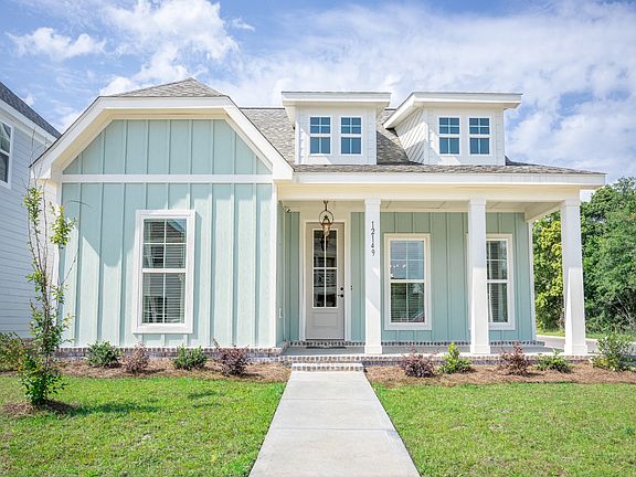 Decatur front exterior at a Meritage Homes community in Gulfport, MS.