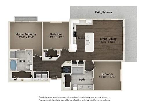 Floor plan Seattle Slew