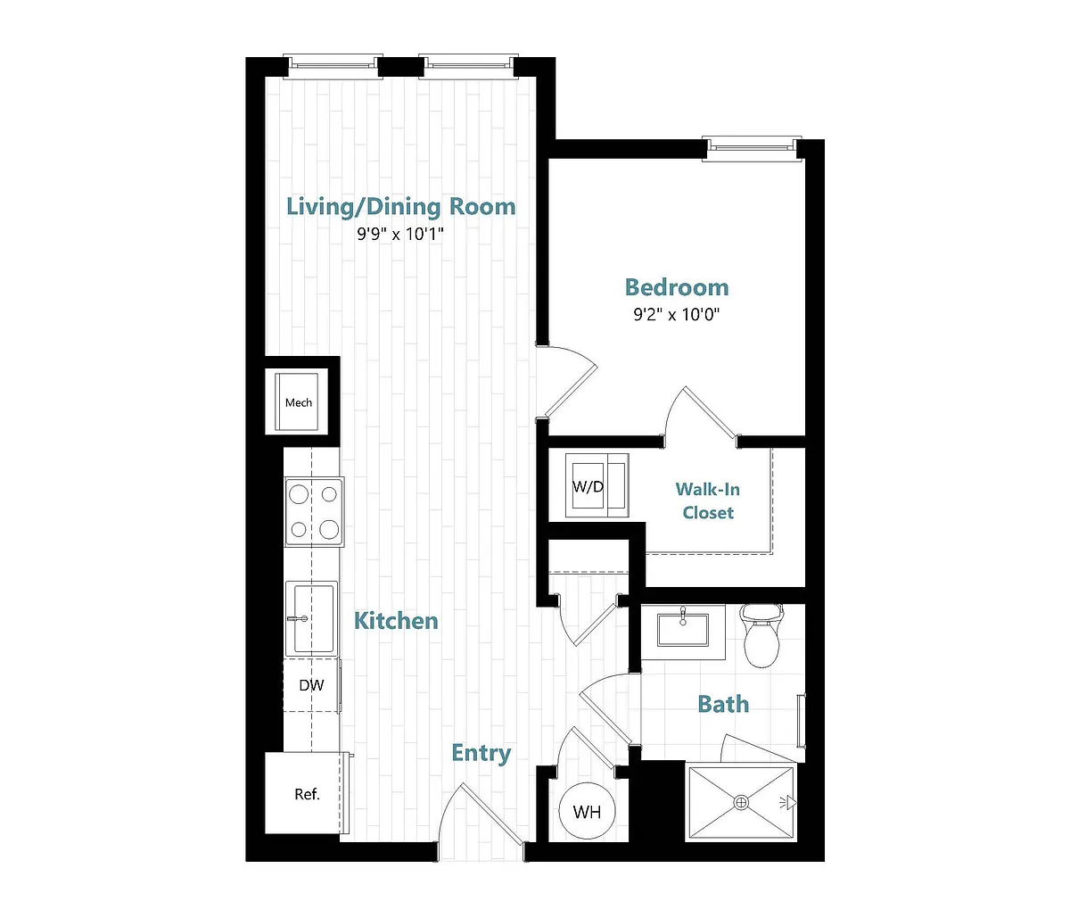 Floor plan J6
