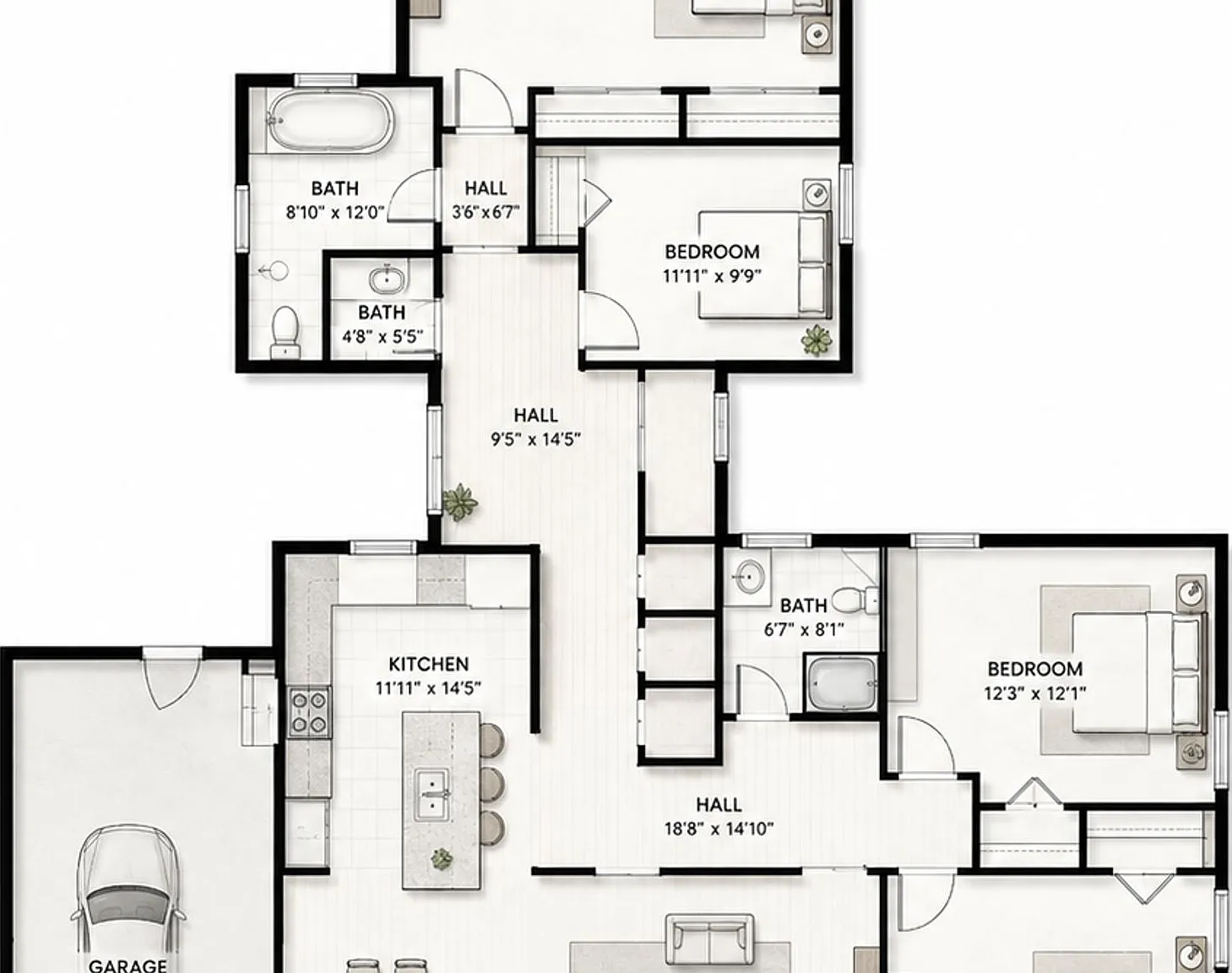 4 bed, 2.5 bath, 2550 sqft, $2,950 — Photo 3