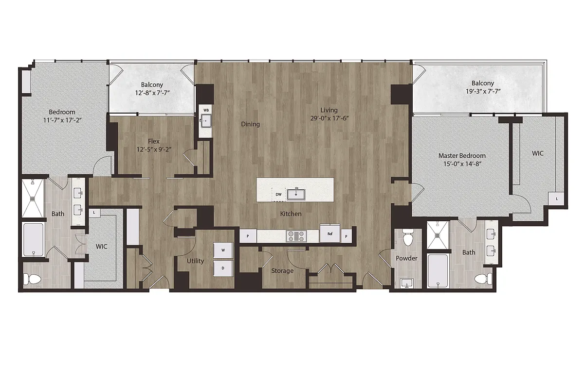 Floor plan P1