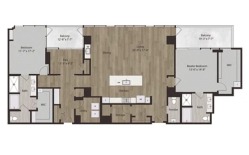Floor plan P1