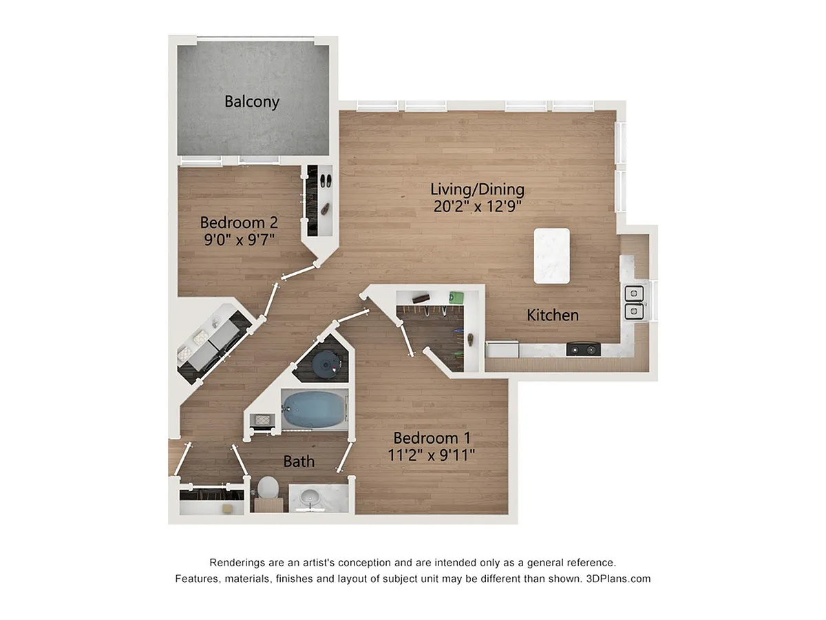 Floor plan A3
