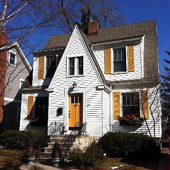 House Exterior Winter