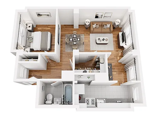 Floor plan Broadway