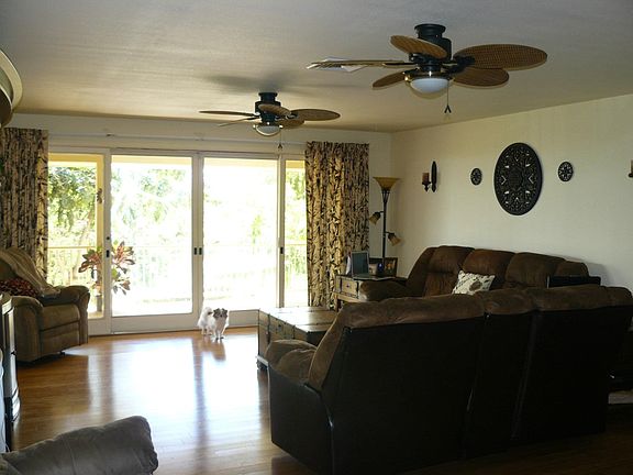 The living room.