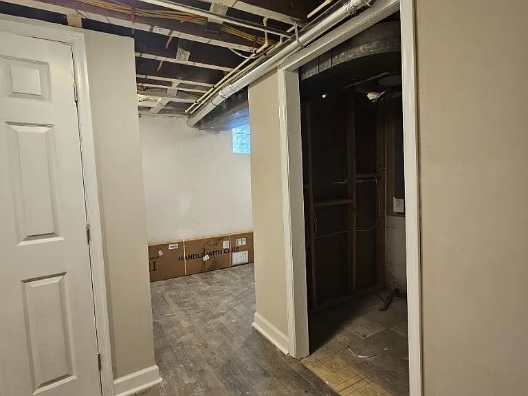 Back of utility room
