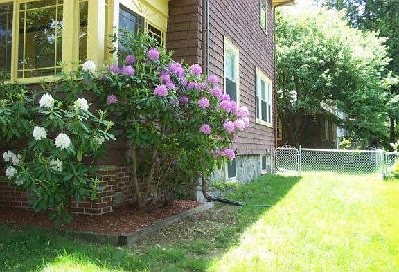 west side of house