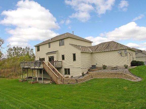 Near 1/2 acre lot provides for play area and privacy.