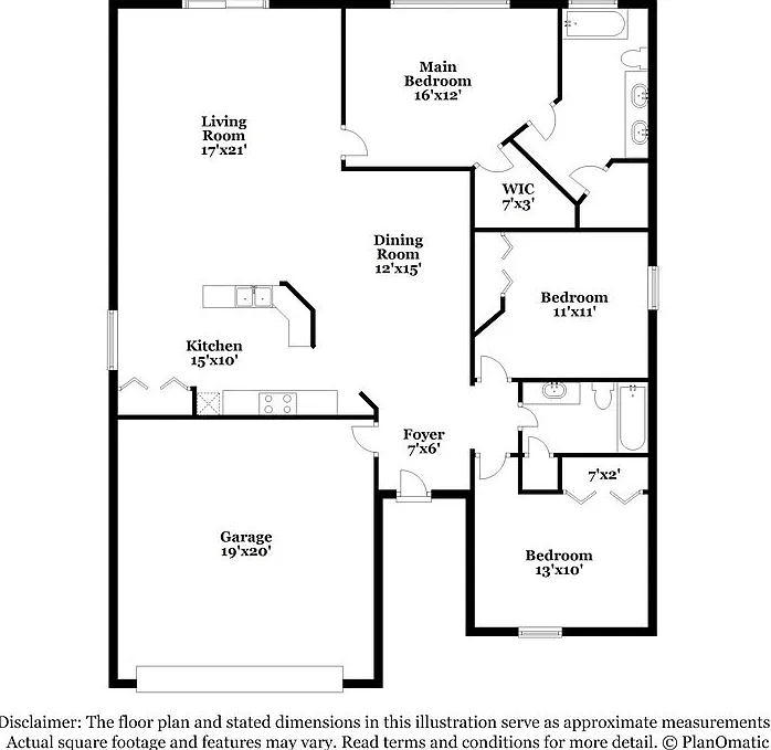 3 bed, 2.0 bath, 1570 sqft, $2,235 — Photo 2