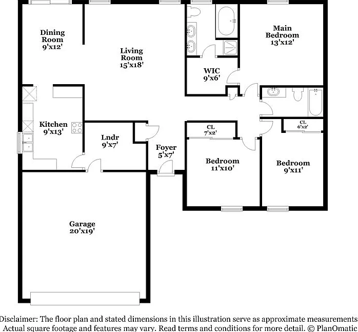3 bed, 2.0 bath, 1484 sqft, $1,945 — Photo 2