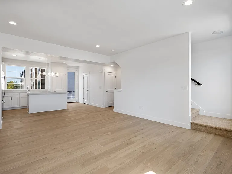 Living room second level ft kitchen