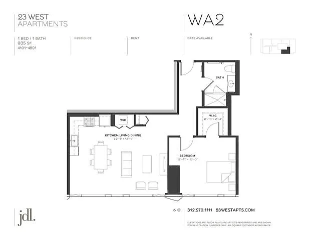 Floor plan WA2