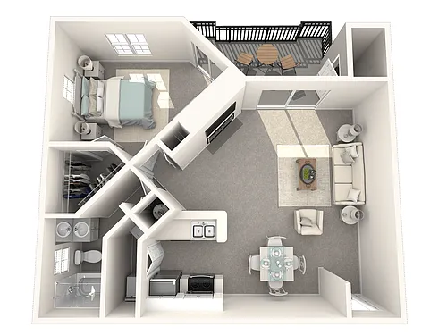 Floor plan Canal