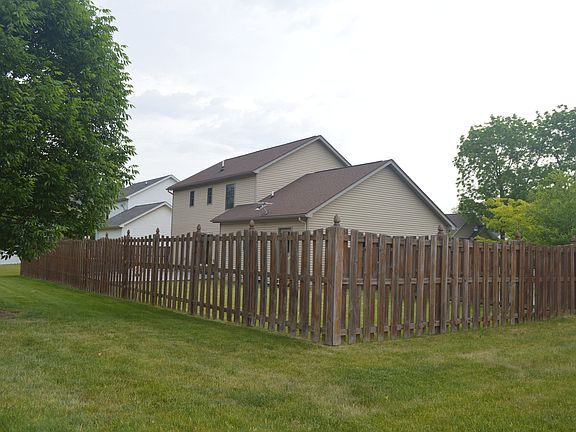 Fenced back yard