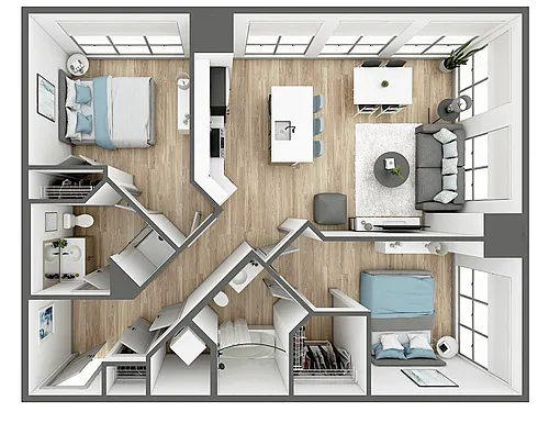 Floor plan B2