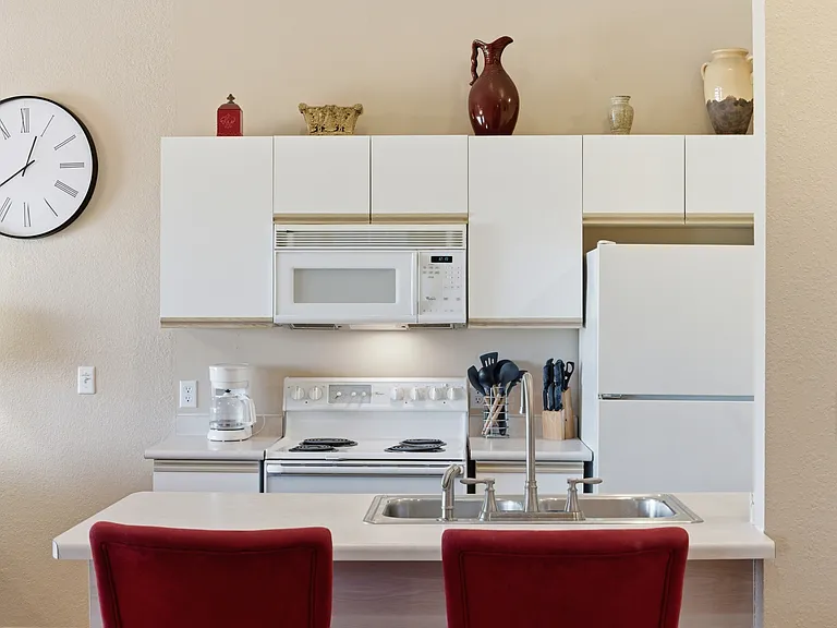 Bar view of kitchen