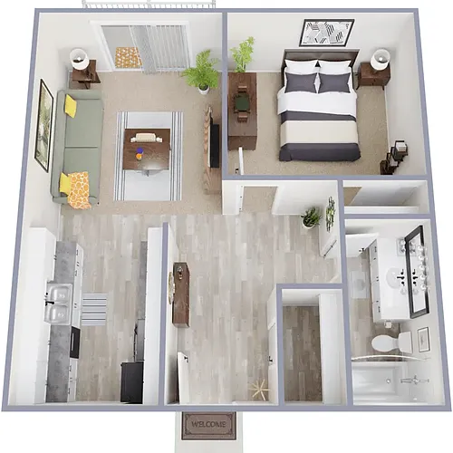 Floor plan A1