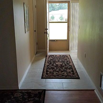 Tiled Hallway Entrance