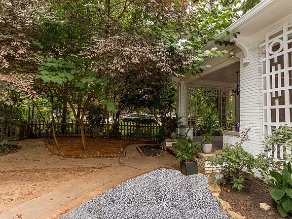 Front yard and garden.
