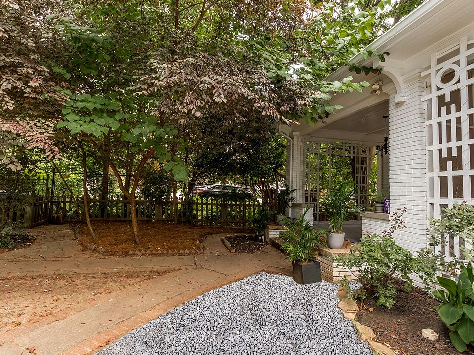 Front yard and garden.