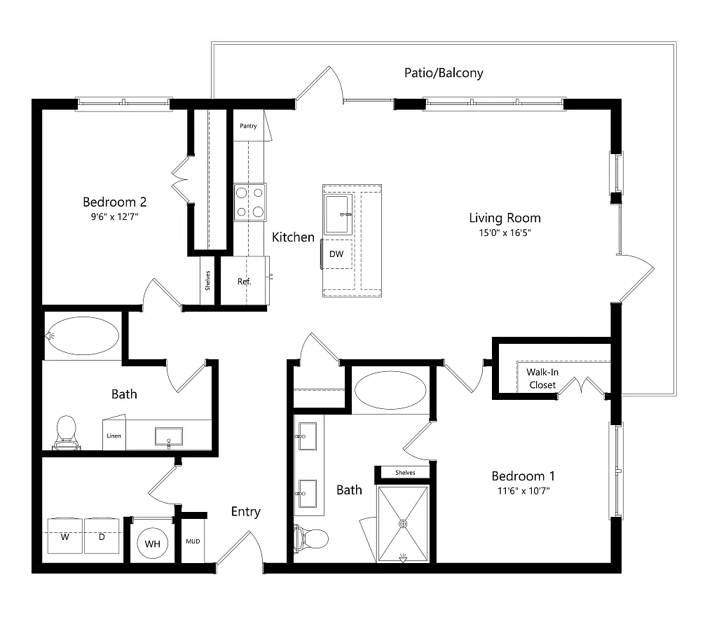 Floor plan Selena
