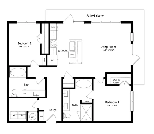 Floor plan Selena