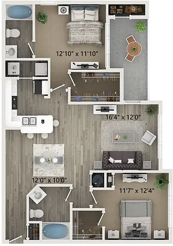 Floor plan B3