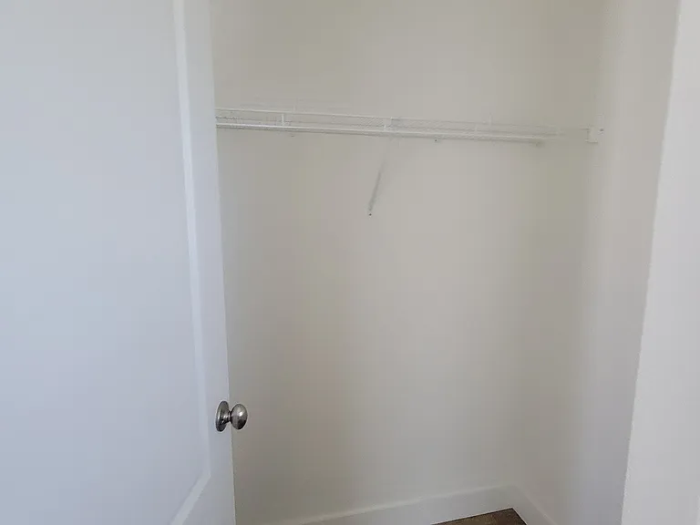 Master bedroom walk in closet