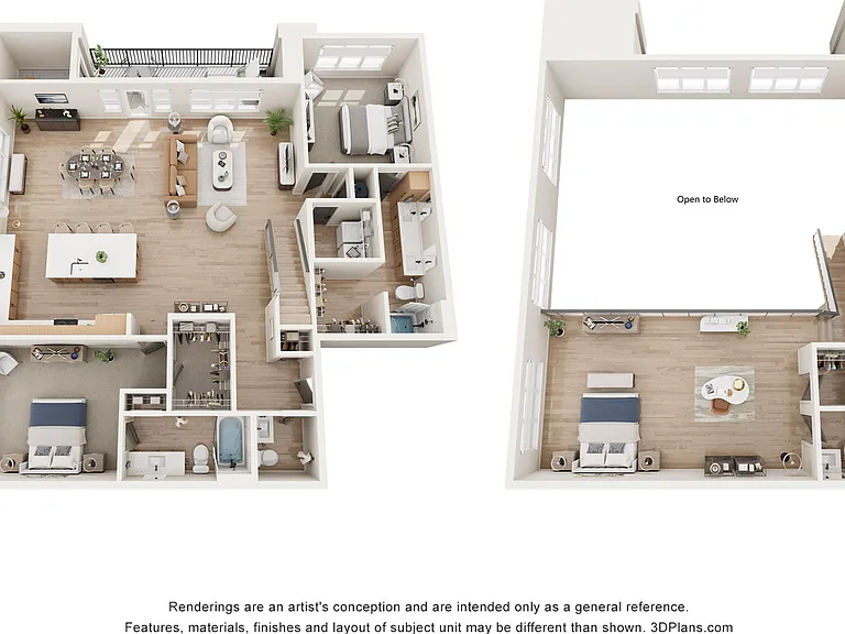 D1 2-Story Loft D1 2-Story Loft