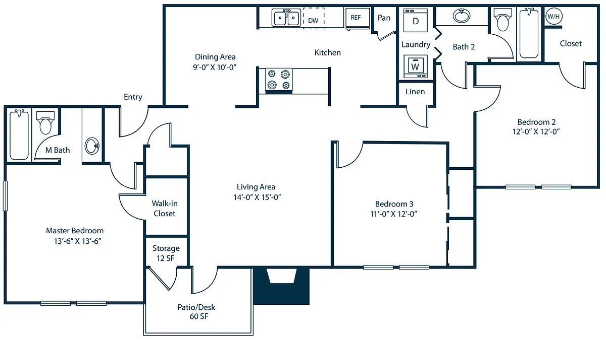 Floor plan C1