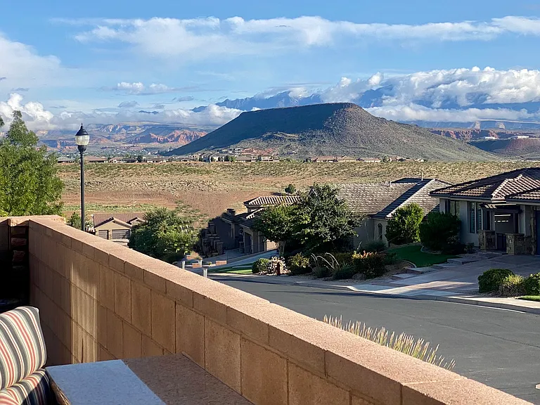 View from front patio
