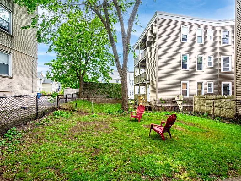 Backyard shared with 2nd and 3rd floor.