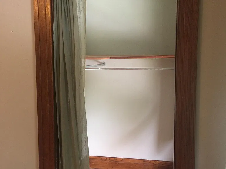 Bedroom walk in closet