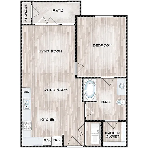 Floor plan A1
