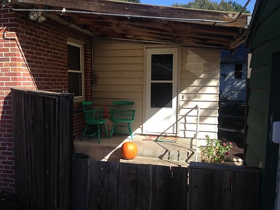 Over the gate to back door