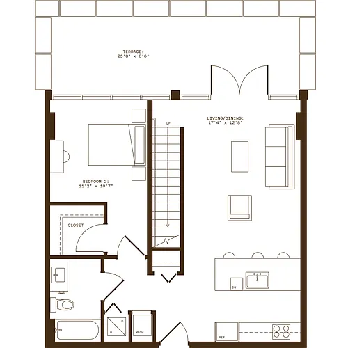 Floor plan D1t