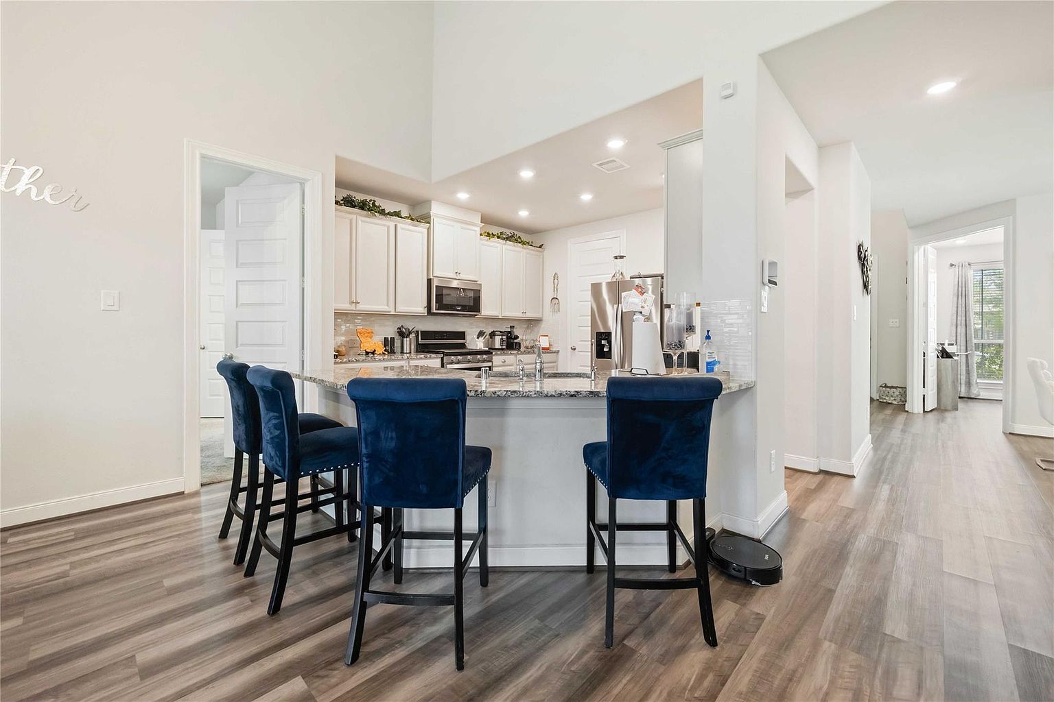 Home with bright interiors and well-maintained exterior