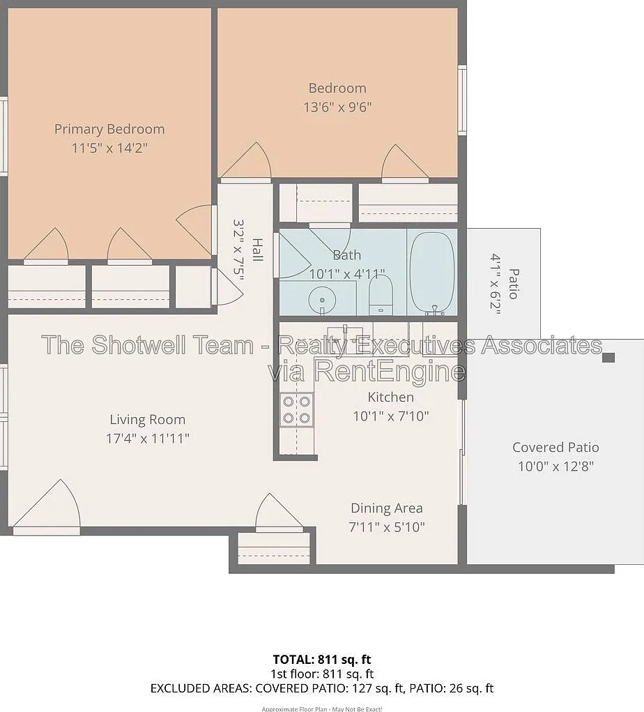 2 bed, 1.0 bath, 750 sqft, $1,200 — Photo 2
