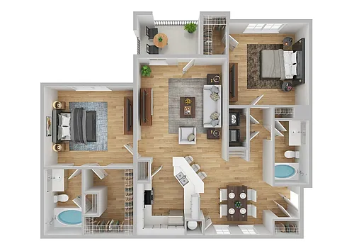 Floor plan Sorrel | Renovated