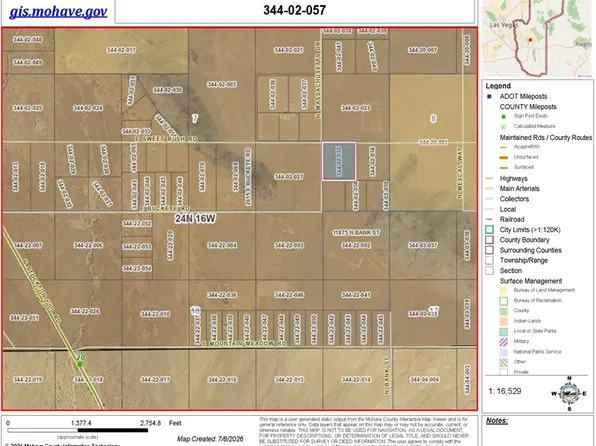334-02-057 East Sweet Bush Road, Kingman, AZ 86409