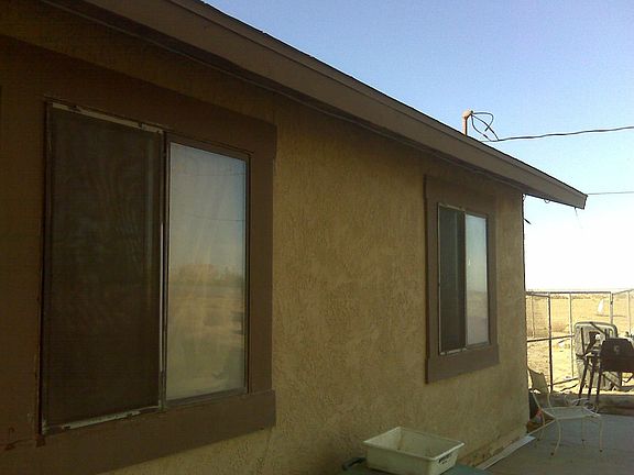 Side of house.
