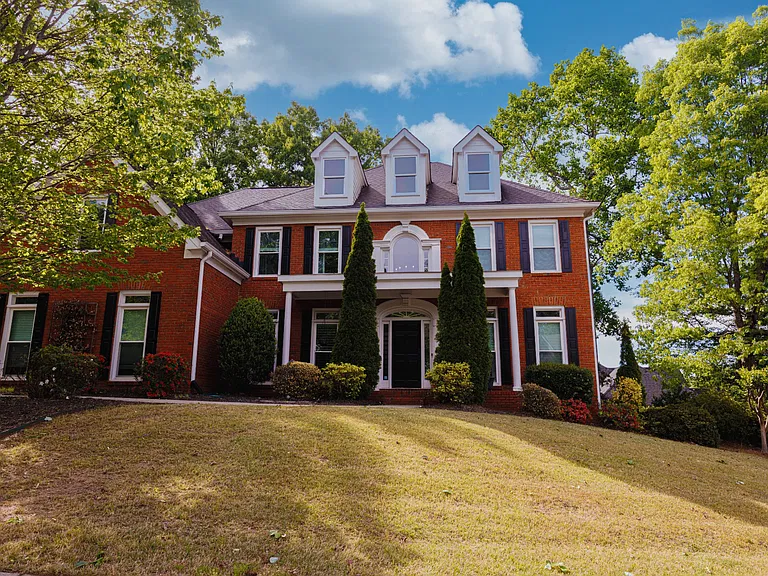 front view of the house