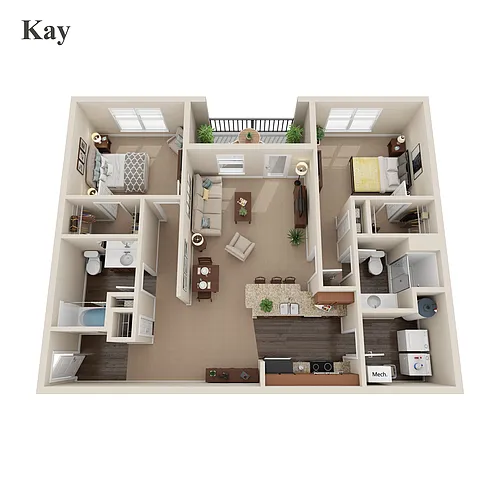 Floor plan Kay