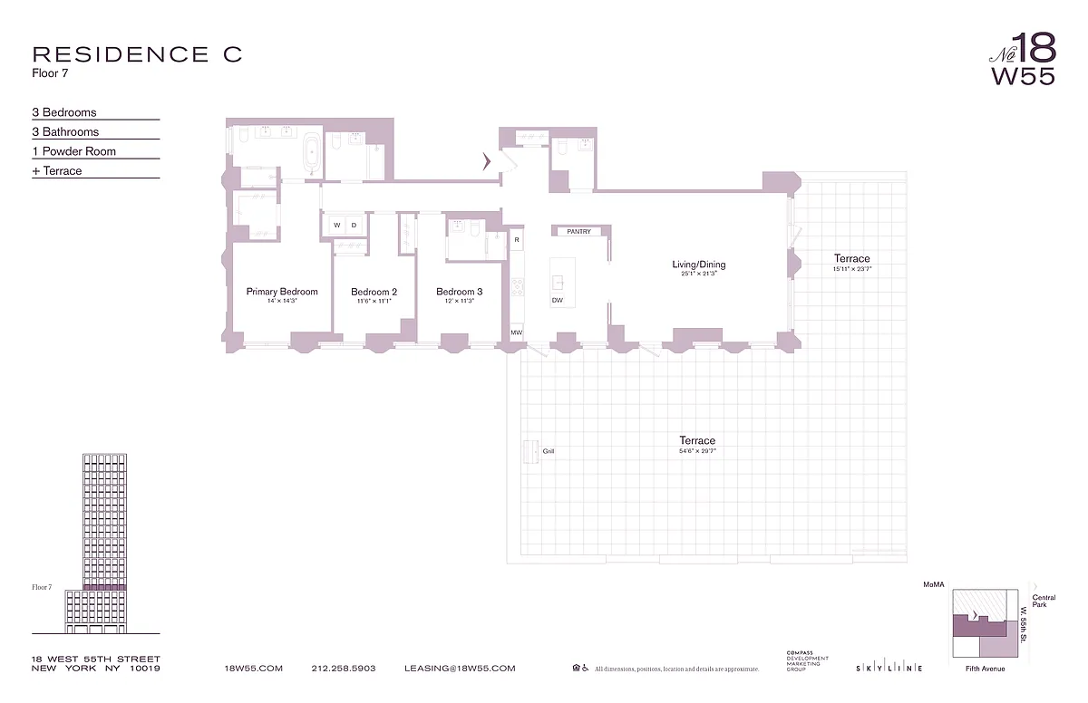 Building Photo - 18 W 55th St #7C